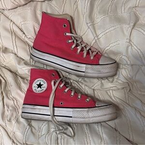 Pink converse